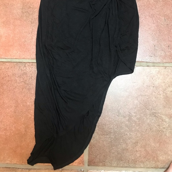 Asymmetrical Side High Low Skirt - Picture 2 of 5